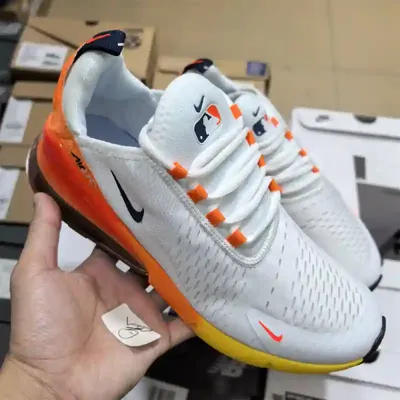 NIKE AIR MAX WHITE-ORANGE1:1